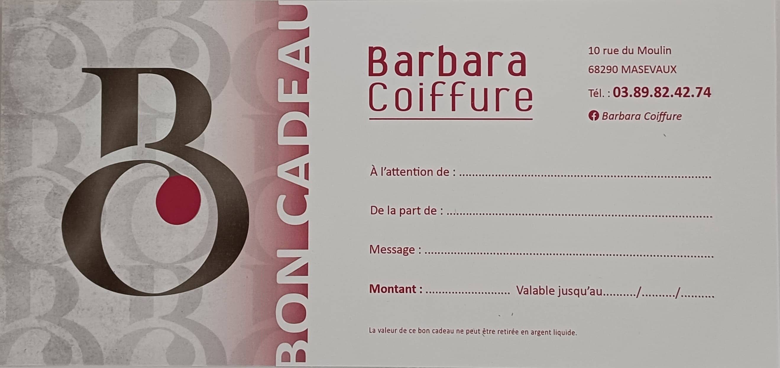 Nouveau Bon Cadeau